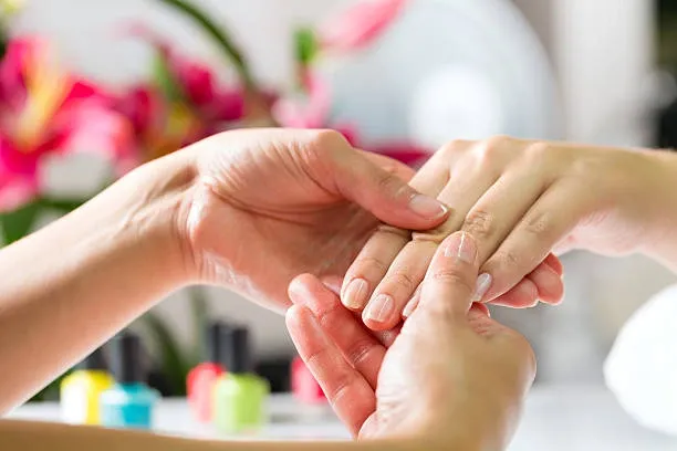 Nail Art by Golden Hill Nail Spa Savannah GA — hand massage manicure